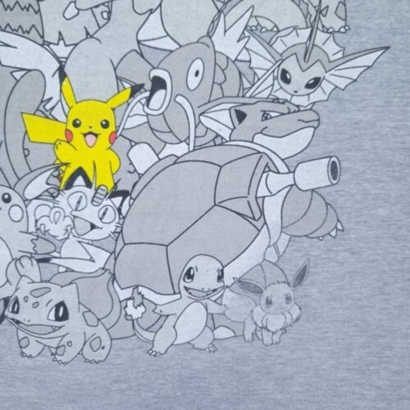 Pokemon 1st Generation Tshirt Size L - Picture 2 of 9
